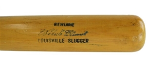 1971-72 Roberto Clemente Game Used Louisville Slugger Bat PSA GU 8.5